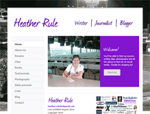 Tablet Screenshot of heatherrule.com